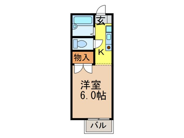 パクトール千里山の物件間取画像